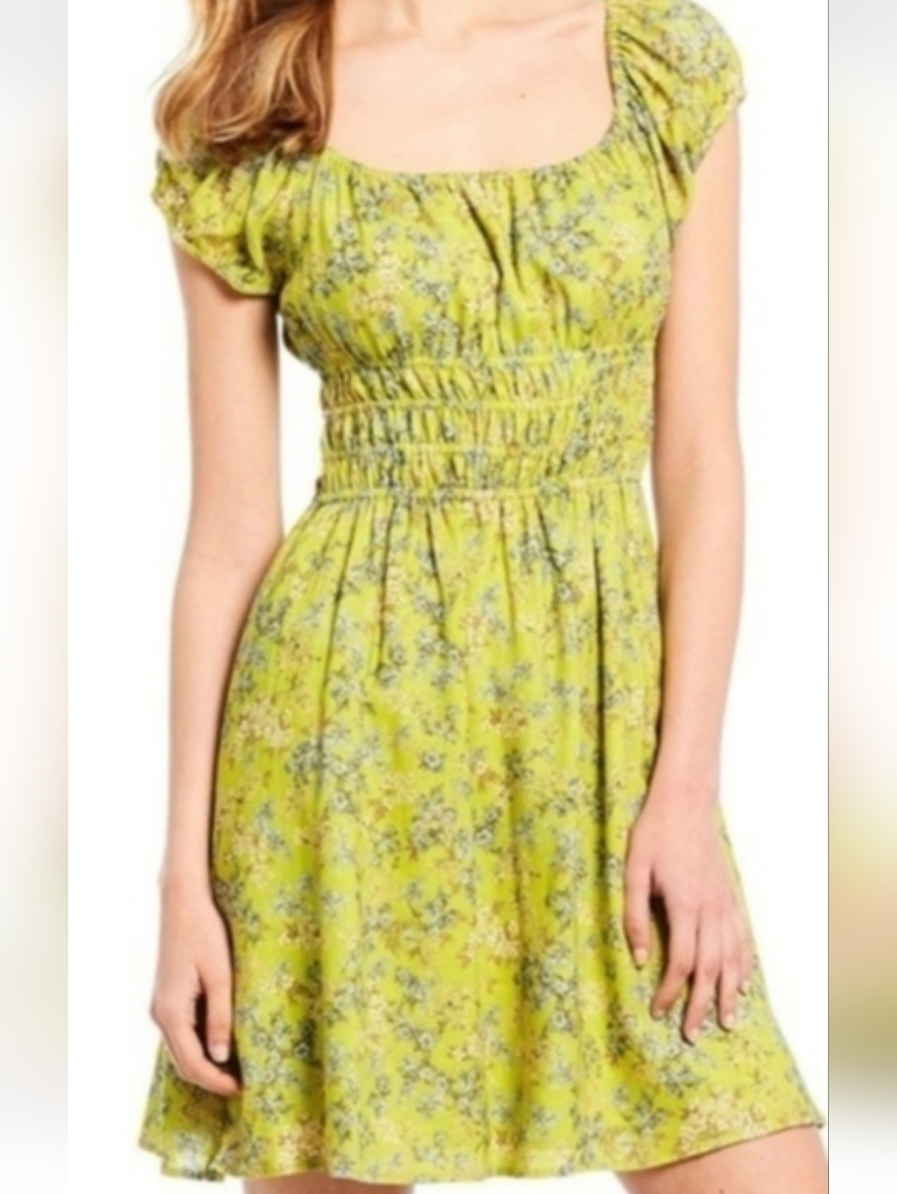 Gianni Bini Paradise Cove Floral summer Dress Viscose blend Size: XL